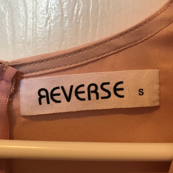 reverse silk romper - Picture 3 of 4